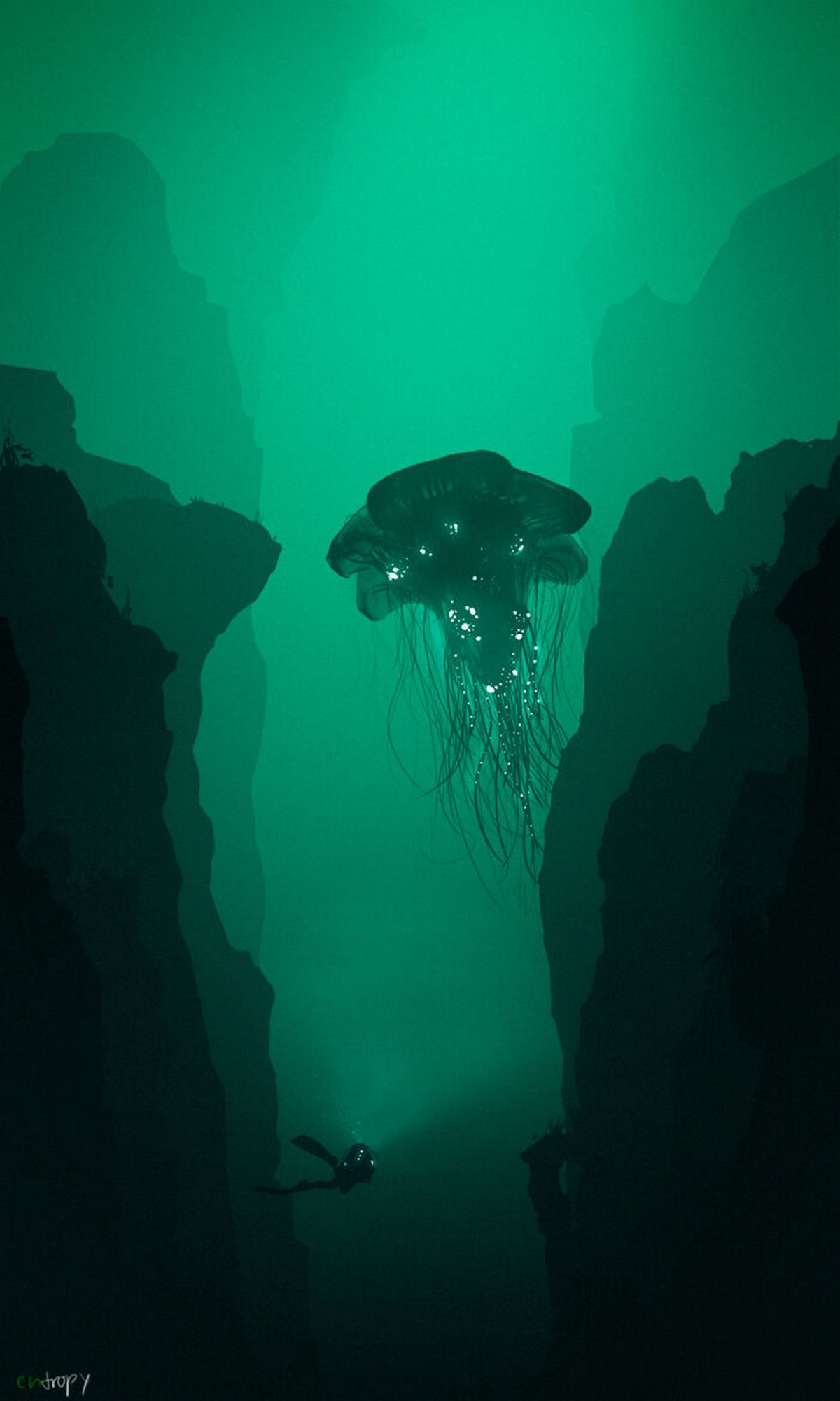 Ces photos terrifiantes prouvent que la peur des eaux profondes est bien réelle