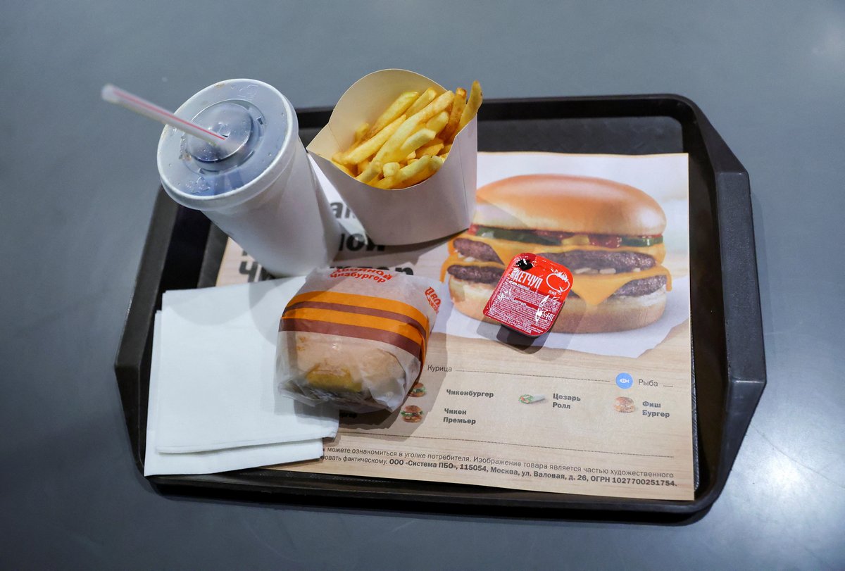 La Russie dévoile son « délicieux » succédané de McDonald’s