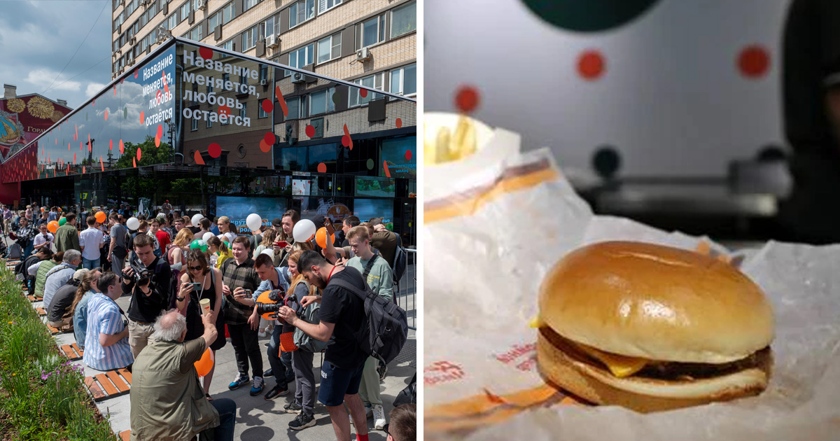 La Russie dévoile son « délicieux » succédané de McDonald’s