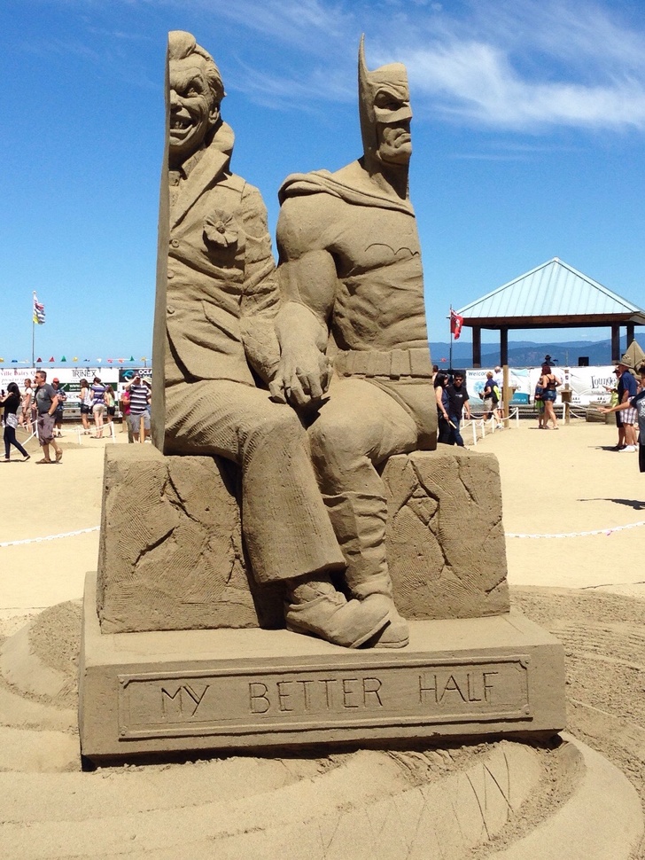 27 fois où des gens ont transformé du sable en oeuvres d'art - ipnoze