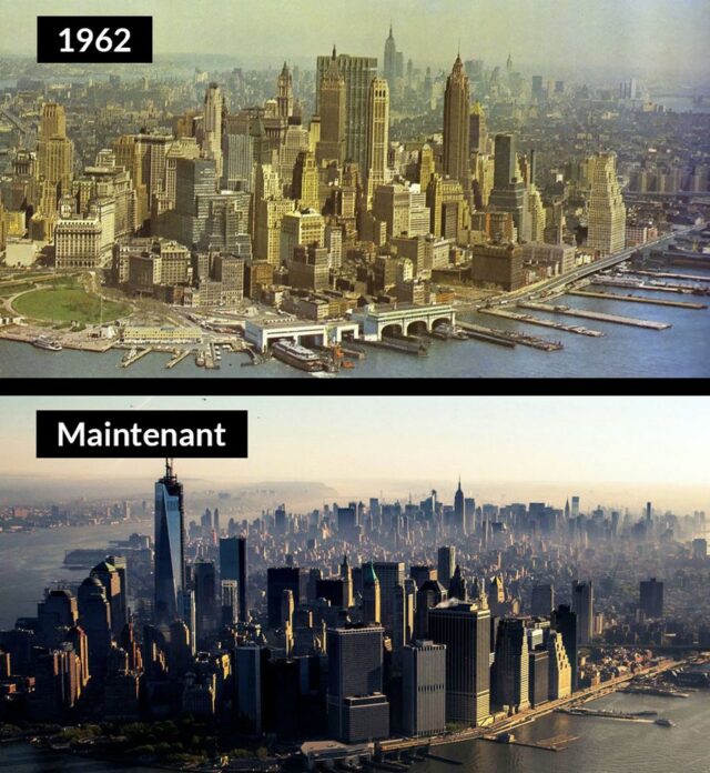 Lot De 2 Cartes Postales New York : Avant Et Après Le 11 Septembre - Au Choix