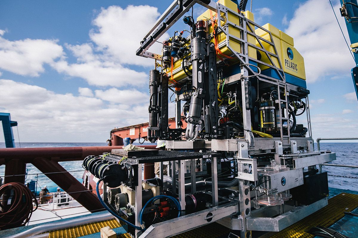 Les débris du submersible Titan ont été découverts par l’Odysseus 6K, un véhicule sous-marin télécommandé (ROV) déployé par l’Horizon Arctic.