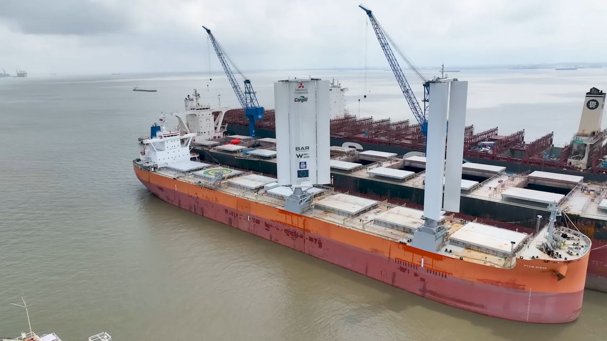 Le voyage de Pyxis Ocean de la Chine au Brésil permet de tester l'efficacité des WindWings dans le monde réel, ce qui pourrait révolutionner le transport maritime de marchandises.