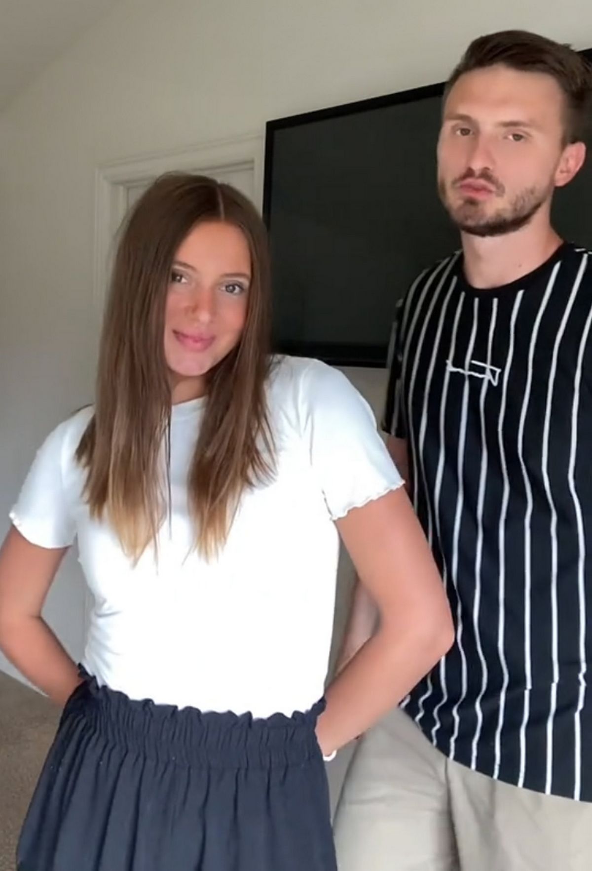 Les amoureux ont annoncé sur TikTok qu’ils étaient cousins, ce qui leur a valu des millions de vues. Crédit photo : @tyleewaters