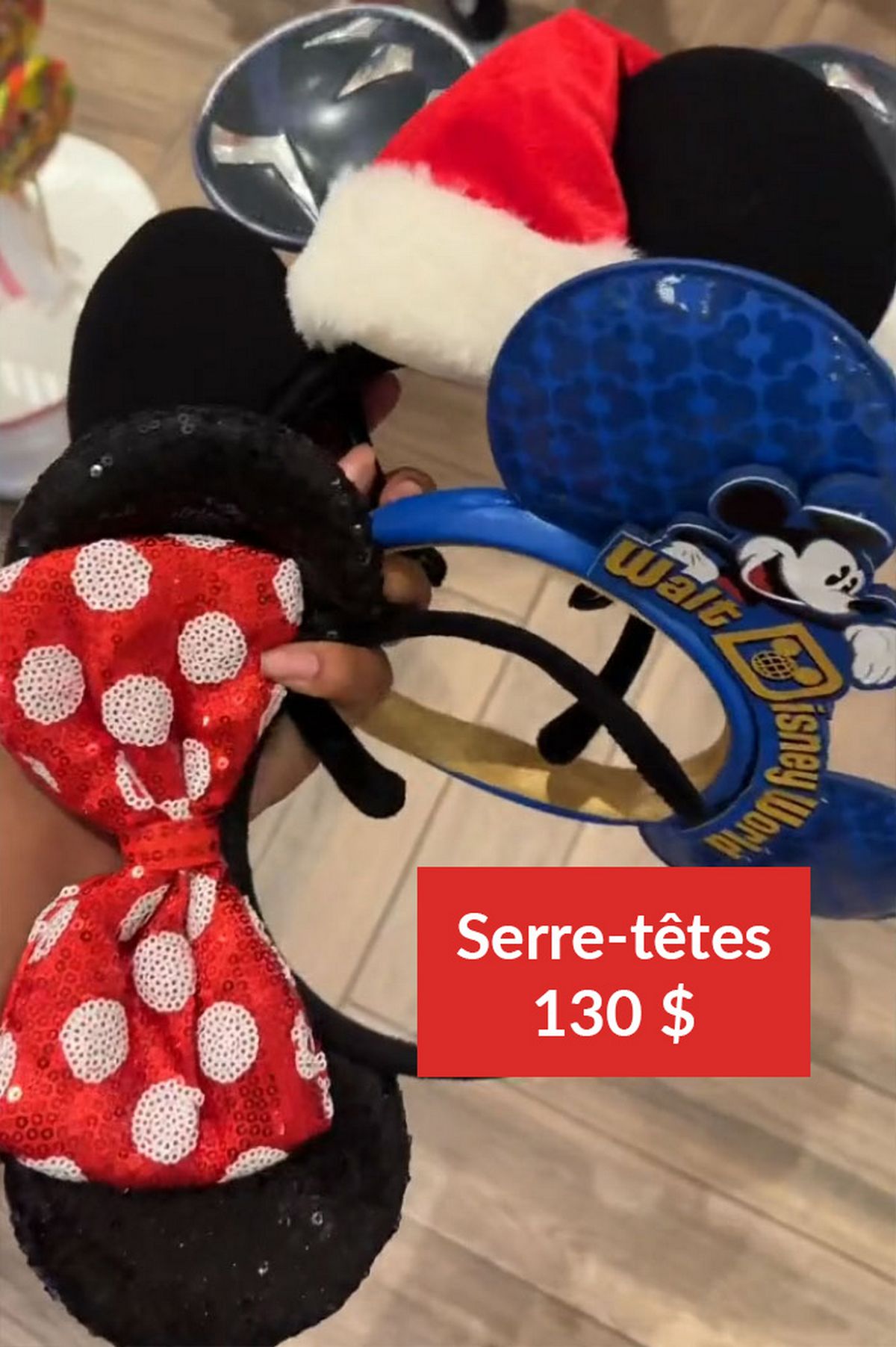 Serre-têtes : 130 $ (124 €)